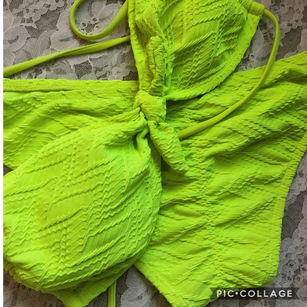 Forever 21 Neon Yellow Bikini